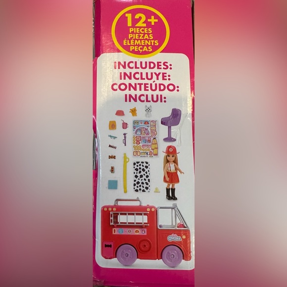 Barbie Chelsea Fire Truck play set NWT - Picture 9 of 11